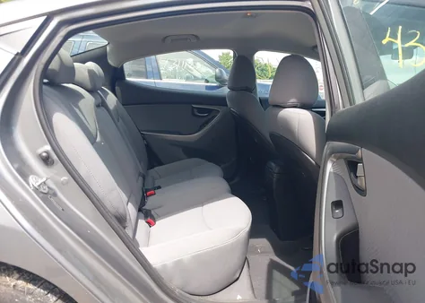 2013 Hyundai Elantra Gls from USA, damaged, VIN 5NPDH4AE1DH343906